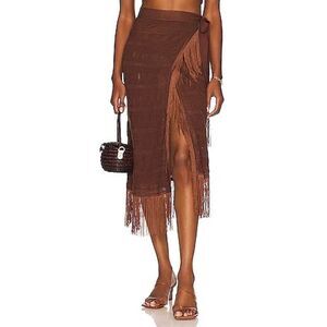 HOUSE OF HARLOW NWT 1960
xREVOLVE Brayden Knit Skirt Medium MSRP $444